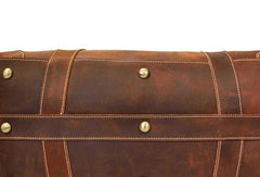 Cool Vintage Leather Mens Duffle Bags Weekender Bag Overnight Bag Travel Bag