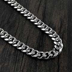 19'' SOLID STAINLESS STEEL BIKER SILVER WALLET CHAIN Sliver LONG PANTS CHAIN Jeans Chain Jean Chain FOR MEN