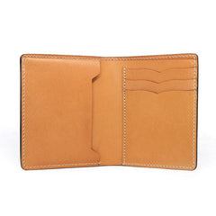 Cool Leather Mens Camouflage Small Wallet Front Pocket Wallet Slim Wallet for Men