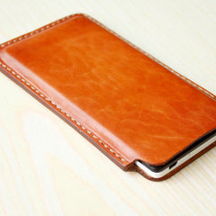 Handmade Mens Leather iPhonex xr plus 6s 7s plus iPhone Case
