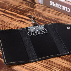 Handmade Leather Mens Cool Key Wallet Car Key Holder Car Key Case for Men