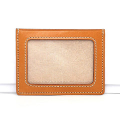 Leather Mens Card Wallet Card Holder Front Pocket Wallet Small Slim Wallet for Men