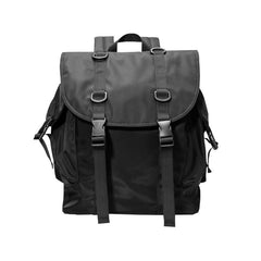 Stylish Black Nylon Mens 15 inches Travel Backpacks Laptop Backpack College Bag for men