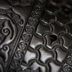 Handmade Cool Leather Mens Belt Black Leather Men Belts for Men