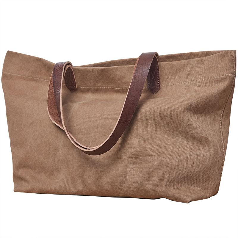 Mens Canvas Cool Tote Bag Canvas Handbag Canvas Tote for Men Women