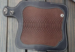Handmade Leather Biker Wallet Mens Cool Chain Wallet Trucker Wallet with ChainLong