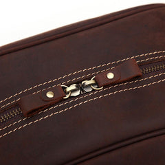 Cool Leather Mens Work Clutch Bag Wristlet Bag Clutch Handbag For Men