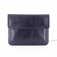Leather Mens Card Wallet Slim Front Pocket Wallet Small Change Wallets for Men