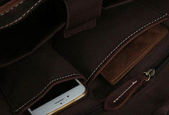 Cool Leather Briefcase Laptop Briefcase Work Handbag Business Handbag For Men