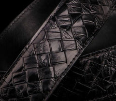 Handmade Leather Mens Belt Custom Cool Leather Black Men Belt for Men