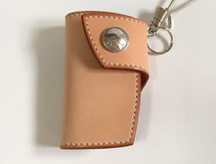 Handmade Leather Mens Cool Key Wallet Car Key Holder KeyChain Wallet for Men