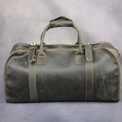 Cool Leather Mens Overnight Bags Weekender Bag Vintage Travel Bags Duffle Bag for Men