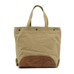 Mens Waxed Canvas Tote Purse Handbags Canvas Shoulder Bag for Men