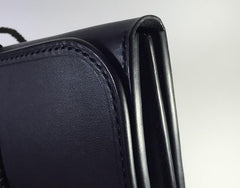 Handmade Leather Mens Clutch Wallet Cool Wallet Long Wallets Biker Chain Wallet for Men