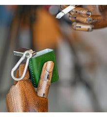 Leather Portable Ashtray Mens Travel Aluminium Ashtray Pocket Cool Ashtray Lighter for Men