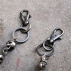 Badass Silver Skull Pants Chain Mens Biker Wallet Chain Wallet Chain For Men