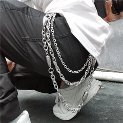 Badass Punk Mens Triple Long Bullet Wallet Chain Pants Chain Jeans Chain Jean Chain For Men