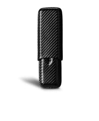 Best Black Eco Leather Mens 2pcs Cigar Cases Leather Cigar Cases for Men