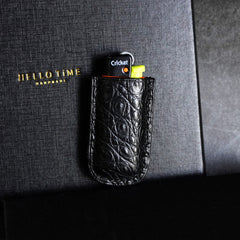 Bic Crocodile Skin Lighter Cases Leather Bic Lighter Holder Crocodile Skin Bic Lighter Covers For Men