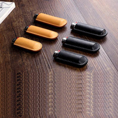 Black Bic j3 j5 j6 Leather Lighter Case Leather Bic j3 j5 j6 Lighter Holder Leather Bic j3 j5 j6 Lighter Covers For Men