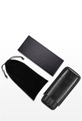 Best Eco Leather Mens 2pcs Cigar Case Leather Cigar Cases for Men