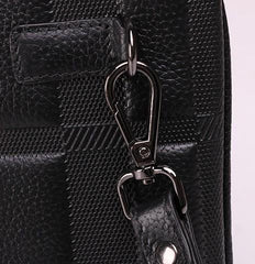 Black Mens Leather Slim Zipper Clutch Wristlet Purse Bag Clutch Bag For Men