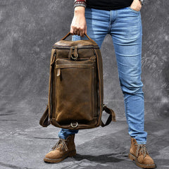 Brown Leather Mens 15