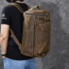 Brown Leather Mens 15