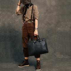 Coffee Leather Mens 15