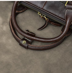 Coffee Leather Mens 15