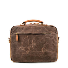 Waxed Canvas Mens Postman Bag Side Bag Shoulder Bag Messenger Bag For Men