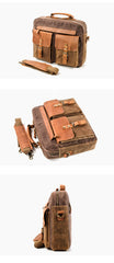 Waxed Canvas Mens Postman Bag Side Bag Shoulder Bag Messenger Bag For Men