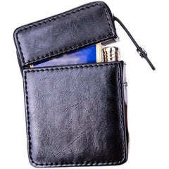 Classic Eco Leather Mens 20pcs Cigarette Holder Case with lighter holder Gray Cigarette Case for Men