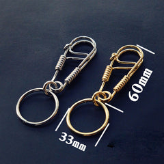 Cool Brass Wire Keyring Moto KeyChain Wire Keyring Moto Key Holders Key Chain Key Rings for Men