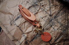 Cool Leather Keyrings Moto KeyChains Handmade Leather Brass Keyring Key Holder Key Chains Key Rings for Men