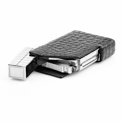 Cool Mens S.T.Dupont Lighter Case Crocodile Leather Coffee Lighter Holders For Men