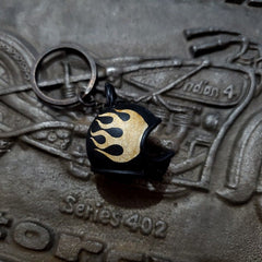Cool Moto Helmet Brass Keyring Moto KeyChain Black Bike Helmet Keyring Moto Key Holders Key Chain Key Ring for Men