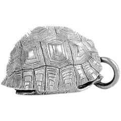 Cool Turtle Shell Brass Keyring Moto KeyChain Turtle Keyring Moto Key Holders Key Chain Key Ring for Men