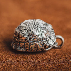 Cool Turtle Shell Brass Keyring Moto KeyChains Turtle Keyring Moto Key Holders Key Chain Key Ring for Men