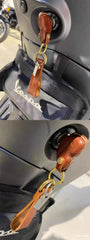 Cool Vespa Motorcycle Key Cover Holder Black Vespa Handmade Key Case Keychain Keyring For T100 Triumph