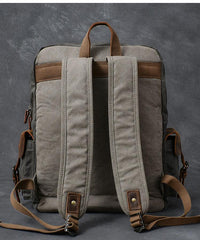 Waxed Canvas Leather Mens 15