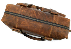 Cool Leather Men Large Overnight Bag Travel Bags Weekender Bags For Men