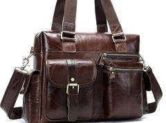 Cool Leather Men Large Overnight Bag Travel Bags Weekender Bags For Men