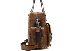 Cool Leather Men Large Overnight Bag Travel Bags Weekender Bags For Men