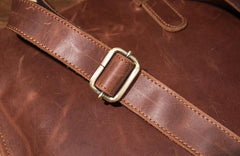Cool Leather Mens Briefcase 13inch Laptop Bag Work Handbag Business Bags for Men