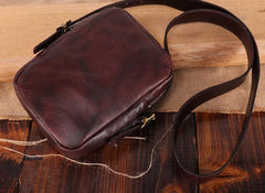 Cool Leather Mens Camera Bags Small Shoulder Bag Crossbody Bags For Men
