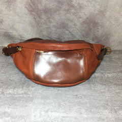 Cool Leather Mens FANNY PACK MENS WAIST BAG HIP PACK BELT BAG FOR MEN