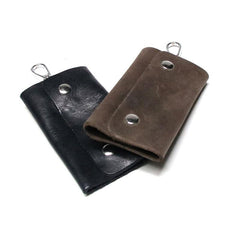 Cool Leather Mens Key Wallet Wallet Key Holder Car Key Case for Men