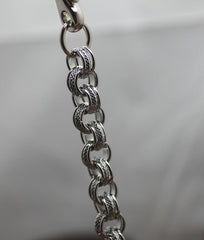Cool Men's Handmade 3D Stainless Steel Pants Chain Biker Wallet Chain For Men