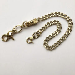 Cool Men's Brass Chinese Dragon 18'' Pants Chains Biker Wallet Chain For Men